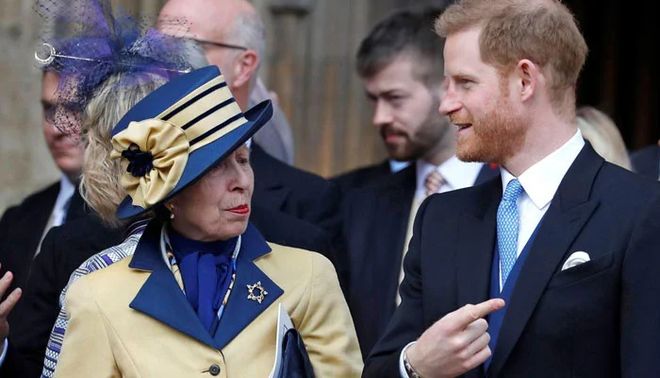 哈里王子求和解撞铁板！安妮公主冷对背叛者王室大戏再掀高潮！(图1)