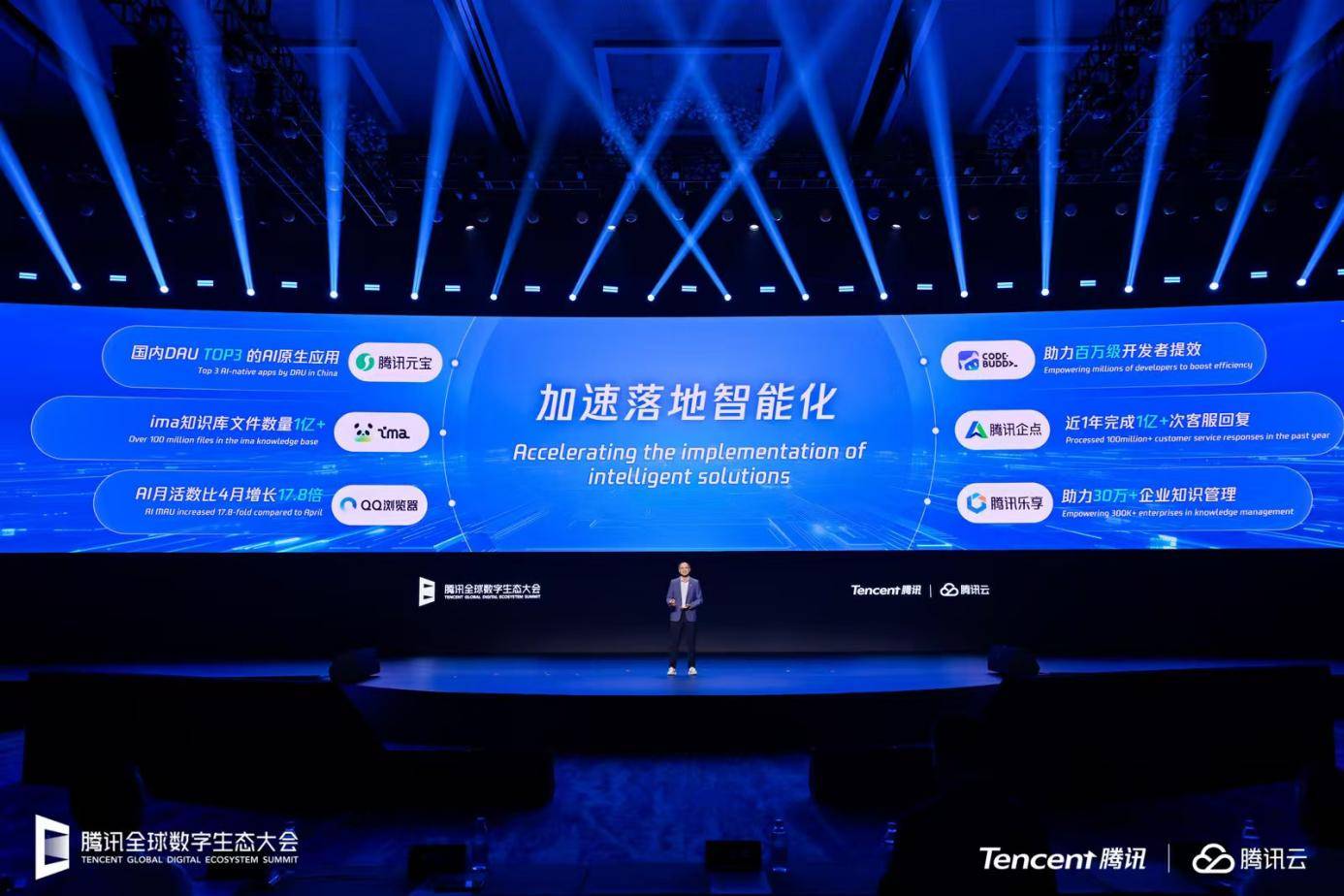 腾讯汤道生：打造智能化、全球化双引擎助力企业稳增长(图2)